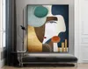 Picasso Impressionist Color Line Character Art Canvas schilderen Abstracte poster en print Wall Art Picture voor woonkamer Home Dec9421287