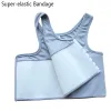 Sets/pakken Les Sport Bra Top Chest Binder Superelastic Bandage Versterk Body Sculping Top Sport Bras Borst Vest Undershirt Gym Running