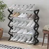 Shoerack Corner Shoe Rack Organisateurs Organisateur de chaussures de placard et rangement Armoires de salon