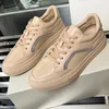 Casual Shoes Pure Handmade Street Beaded Leather Sports 2024 Lace-Up Fashion Women's