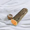 Branche d'arbre à oreiller long Stump cylindrique créativité haute simulation à la maison décoration faire des oreillers