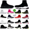 2024 Luxury Graffiti Mens Designer Sock Shoes Boots Speed ​​Trainer Black White Red Hasts 2.0 Clear Sole Running Socks Designers Platform Loafers Sneakers Womens 1: 1 L2