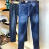 Jeans gegen Designer Männer lässige Hosen Klassiker gestickt Jeans Herren Hosen Plus Size Fashion Denim PNATS 29-42 S