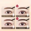 2024 Eyebrow Tint Makeup Waterproof Eyebrow Pomade Gel Enhancer Cosmetic Eye Makeup Eye Brow Cream with Brush Professional for Eyebrow Tint