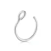 Anneaux de nez Stumes de mode en acier inoxydable Horseshoe fausse bague C Clip Clip Piercing Stud Hoop pour femmes Men Barbell Drop Livrot JE J OTM52