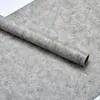 40 см шириной промышленные цементные серого кафе отели Декор Контактный стена бумага бумага виниловая самостоятельная водонепроницаемые обои наклейки на стены
