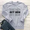 Tasarımcı Kadın Hoodies Sweatshirts Sıcak Sonbahar ve Kış Kadınları Anneler Günü Boy Mor Mektup Baskılı Yuvarlak Boyun Hoodie