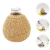 Vases Decorative Flower Arrangement Vase Vase Woven Glass Office Bottle