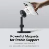 Support de téléphone magnétique BaseUS RÉGLABLE Télescopique pour l'iPhone 14 15 Pro Max Xiaomi Samsung Magnetic Desktop Stand