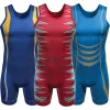 Uppsättningar/kostymer brottning singlet bodysuit leotard outfit underkläder gym ärmlös triatlon kraftlyftning kläder simning löpande skinsuit