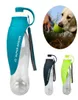 580 ml draagbare huisdierhond waterfles zachte siliconen bladontwerpschuim voor puppy kat drink buitendispenser 2111032542490