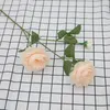 Dekorativa blommor Silk Rose Single Bouquet Simulation Home Decoration Wedding Table and Accessories Artificial 65 8cm