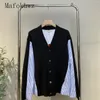 Maglioni maschili Spring autunno giunti cardigan sciolte di strada da fuoco casual giacche da uomo sopra il soprabito vestiti maschili