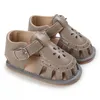 Sandales Enfants bébé chaussures pour tout-petits d'été garçons filles plates feuilles légères respirant confortable