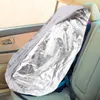 Baby Safety Seat Cover barnvagn Solskugga bilstolar Solvärmeskydd Reflekterande barnstol täcker barnbilsäkert sittplatstillbehör