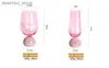 Bicchieri da vino fata lessini di vino aliti di whisky di diamante rosa decorati con oblet bigotti di vino rosso lessini di vino L49