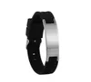 Bangle Power Bio Elelents Energy Balance Bracelet Magnetic Wristband Black Silicone233r1733457