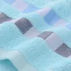 Serviette 6pc absorbant propre et facile à coton doux adapté aux serviettes de douche minces de cuisine 40 x 80 salles de bain