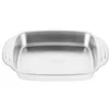 Plates Stainless Steel Bakeware Outdoor Grill Pan Tray Metal Shallow Dish Roasting Trays Cooking Rectangular