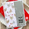 Sadece Metal Kesme Tavuk Ölümler Açık Damgalar DIY Elle Kabartma Şablon Yapma Scrapbook Diary Tebrik Kartı Dekorasyon