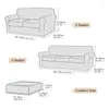 Chair Covers 1/2/3 Jacquard Sofa Separated Seat Cover Stretch Slipcover Relax Armchair Washable