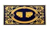 MAPELA DE MAPELA MATS DE ESTILO EUROPEIRO Designer de luxo de tocador de tapa Decoração de tapete de tapa Placemat Ship7641180