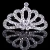 2021 Błyskawiczne rhinestone fryzury małe dziewczyny diadem koronę tiara Dzieci