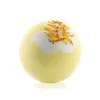 Accessoires 4pcs 100 g Badkugel Bombe Explosion Badekugel Blasen Meersalz Badkugel mit getrockneter Blume Deep Meersalz