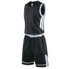 Shorts Men Custom DIY Basketball Jerseys Set Quick Dry Clothes Uniforms Team College Throwback Training Sport Vest + Shorts