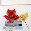 Dekorativa blommor konstgjorda julgranar diy rotting kransar blommor arrangemang tillbehör dekoration semesterfest leveranser