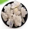 Decorative Figurines 1PC Natural Blue Pink Quartz Cloud Shaped Chakra Healing Gem Stone Rock Mineral Living Room Decoration Accessories