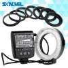 Flash MEIKE RO Ring Flash LED FC100 dla Canon EOS 77D 60D 7D 6D 5DS R 5D MARK IV 800D 760D 750D 700D 650D 600D 80D 70D