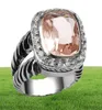 Morganite 925 Sterling Silver عالية الكمية خاتم للرجال والنساء الموضة للحفلة الحفلات الحجم 6 7 8 9 10 F146151604715069916