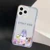 KPOP quente Stray-Kids SKZOO CASE para iPhone 11 12 mini 13 14 Pro Max Transparent Shell