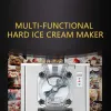 Shavers Fully AutomaticHard Ice Cream Machine Commercial Ice Cream Cone Maker Desktop Ice Ball Milk Tea Shop