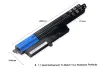 Batteries Kingsenener A31N1302 Bateria de laptop para Asus Vivobook X200CA X200MA X200M X200LA F200CA X200CA R200CA 11.6 "A31LMH2 A31LM9H