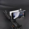 Tillbehör Wadsn Tactical för 20mm Picatinny Fixed Rail Mobiltelefon Metallhållare Utomhus Fotografering Fråga Navigation Battle Kort video