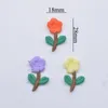 20pcs 18 * 28 mm Broidered Tricoting Sun Fleur pour les vêtements de chapeau de bricolage Patches de couture de mariage Clips de casse-tête Accessoires de décoration