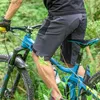 Cycling Shorts RockBros 4D Dameshoens shorts 2 in 1 met separab ondergoed shorts fiets shorts klimmende fietsbroek fietsen broek l48