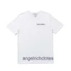 High-end designer kleding voor Pa Angles Tide Brand Chest Small Letter Gedrukte T-shirts met korte mouwen voor mannen en vrouwen High Street Half Sleeve met 1: 1 originele labels