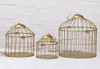 Cages d'oiseau Rétro Retro Iron Bird Balcon de fleurs de cage d'oiseau Retro Balcon de l'extérieur Fournitures de compagnie DÉCORATIVES 2211059725428