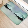 Tapis de tapis imprimé pour les cils 40 cm de cuisine de cuisine porte d'entrée tapis caoutchouc caoutchouc intérieur tapis non anti-glip 50x80cm