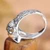 BOCAI S925 STERLING SLATER RINGS MATHA CLÁSSICA CATA CANTEIRA CRUZAÇÃO AJUSTÁVEL ORNAMENTO DE ARNAMENTO SOLIDO ARGENTUM JOIXAS PARA MULHERES MENS240412