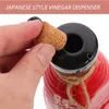 Depolama Şişeleri Seramik Yağ Dispenser Şişe Japon Stil Soya Sos Sirke Kavanoz Konteyner Mutfak Yemekleri