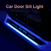 Verlichte autodeur dorpel lichte welkomstplaat Scuff Pedal voor Hyundai IX35 Logo LED Strip Auto omgevingslampstyling Accessoires