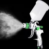 Professional HVLP Gravitational Spray Gun 1.4/1.7/2.0 مم فوهات الجاذبية رش طلاء رذاذ طلاء رذاذ.