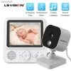 Baby Monitors LS Vision Monitor Baby Monitor sem fio Indoor Monitoramento de 2,8 polegadas Vídeo Bidirecional Audio Visão noturna Intelligent Baby Nanny Safety Camerac240412