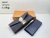 women original box purses luxury real leather multicolor long wallet Card holder Holders single classic pocket designer