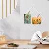 Frames 4 pc's rooster po wandpaneel accessoires draadpanelen metalen plaat decoratie hangende mesh ijzer net meisje pograph