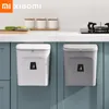 Xiaomi 9l Hanging Mülldose für Küche große Kapazität Küche Recycling Müllkorb Badezimmer Wandmüll Müll mit Deckel